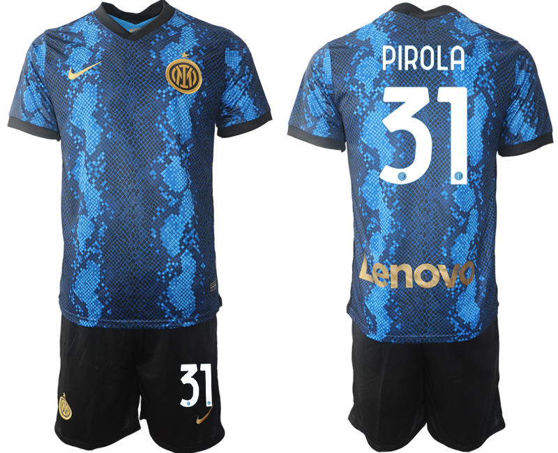 Men 2021-2022 Club Inter Milan home blue #31 Nike Soccer Jersey
